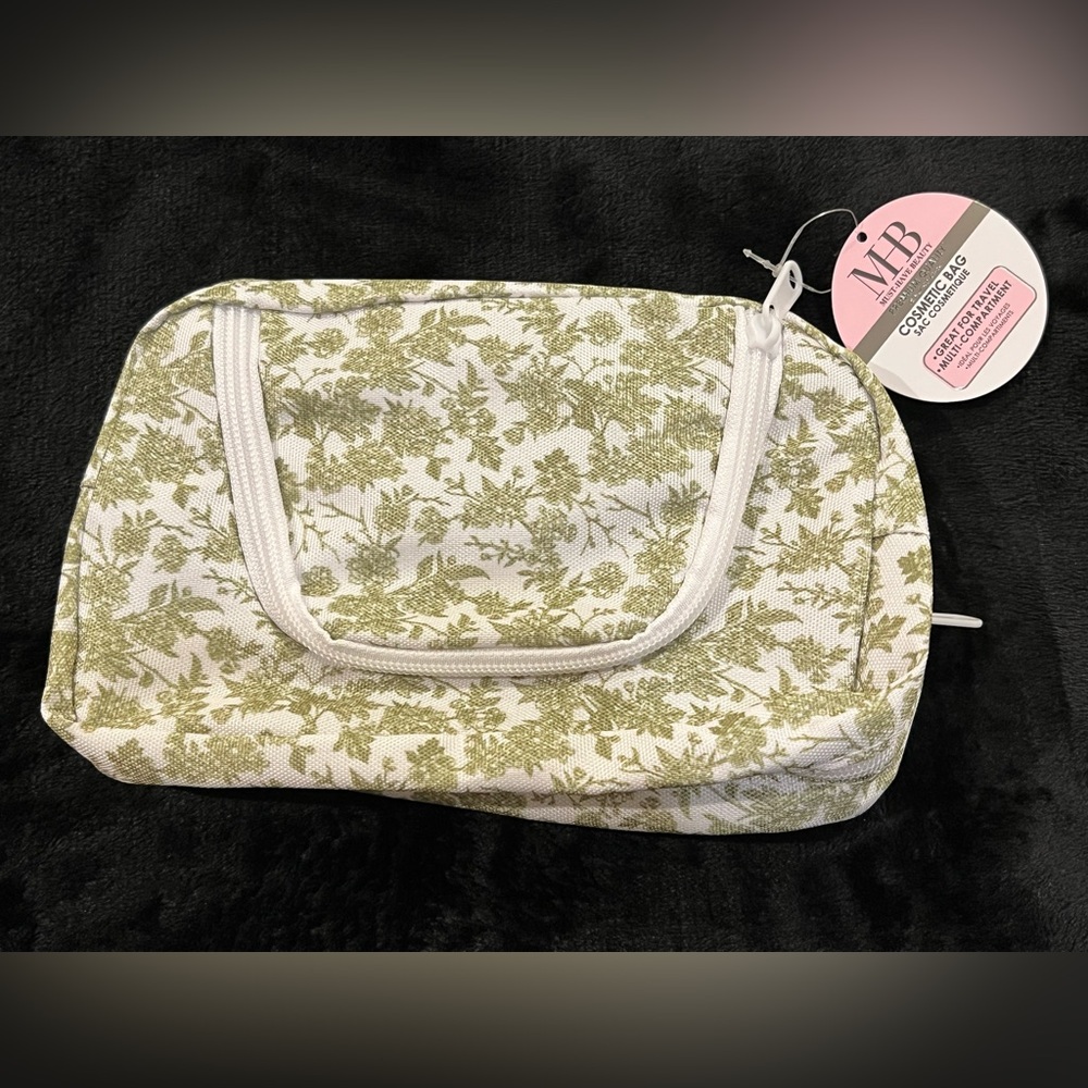 MHB Floral Cosmetic Bag
